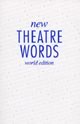 New Theatre Words