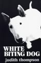 White Biting Dog
