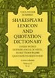 Shakepeare Lexicon